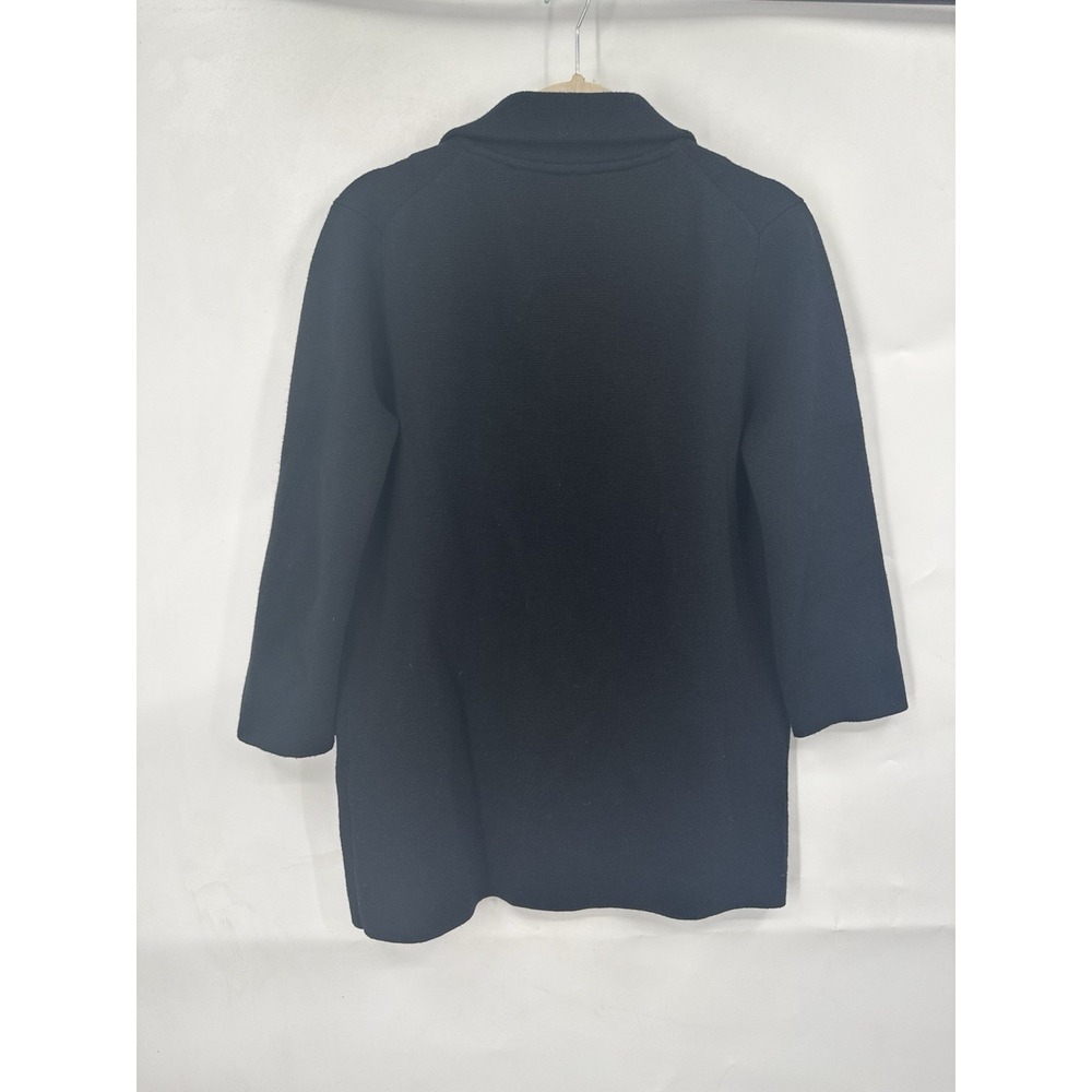 J. Crew Sophie Sweater Blazer Women XXS Black Open Classic Feminine Romantic - Picture 4 of 9